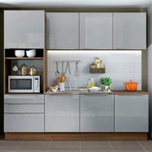 MADESA Baker's Racks - Brown and Grey - View 1