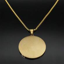 Bible Lords English Serenity Prayer Hand Pendant Necklace For Women Men Stainless Steel Blessing Chain Jewelry - Necklace - View 7