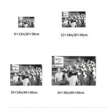 End Of The Prohibition Farewell 18th Amendment Print Poster Unique Modern Canvas Wall Painting Simple Aesthetic Decoration Bedroom Kitchen College Style Dormitory Home Decorations With Frame Can Be Hung Directly