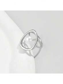 人造珍珠裝飾戒指 - 金黃色 - 查看 9