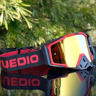 Motorcycle Goggles For Motocross ATV Dirt Bike Off-Road Racing Protective Glasses Anti-Scratch MX Snowmobile Goggles For Summer Beach Vacation,Outdoor,Travel Autumn