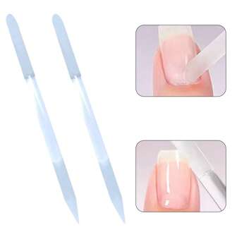 1/2pcs Glass Cuticle Pusher Nail Art Manicure Stick Professional Precision File Cuticle Remover Pedicure Manicure Accessories