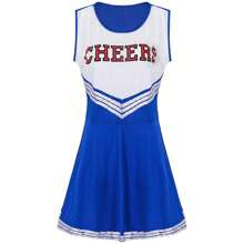 现货性感女式啦啦队服装、舞蹈表演服、万圣节内衣