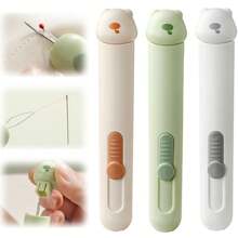 1pc/3pcs Upgraded 3-In-1 Automatic Needle Threader And Thread Cutter With Needle Storage, Quick Disassembly, Suitable For Hand Sewing, Embroidery, Knitting, Multifunctional Household Sewing Tool - Multicolor - View 17