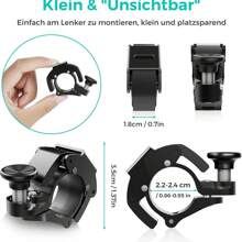 Aluminum Alloy Mountain Bike Bell With Stainless Steel Clapper Spring, Waterproof & Rust-Proof, Lightweight & Convenient, Clear Ringing Sound, Worry-Free Cycling - Multicolor - View 7