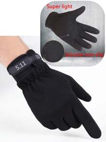 1Pair Tactical Gloves Men's Lightweight Breathable Outdoor Cycling Fishing Sports Non-Slip Women Full Finger Glove