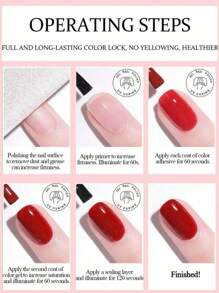 2026新款琥珀透明凝胶指甲油套装，12毫升。低调闪光玻璃底油，水晶猫眼凝胶指甲油。用途广泛，适合春夏使用。 - 彩色 - 查看 10