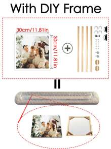 Impresiones personalizadas de fotos en lienzo con marco DIY, póster de lienzo personalizado, personaliza tu foto, regalo perfecto para amigos y familiares, arte de pared, decoración del hogar, ornamental, regalos ideales únicos para él/ella, novio, novia, papá, mamá, familia, amigos para aniversarios, para el Día de San Valentín, para el Día de la Madre, para cumpleaños, para el Día del Niño, para el Día del Padre, para graduación, para bodas, para inauguración de la casa, comedor, sala de estar, dormitorio, oficina, salón de té, hogar, Día de San Valentín, decoración del Día de San Valentín, impermeable, anti-moho, elegante, adorable, personalizado de alta calidad, único, regalos ideales para ella novio, novia, papá, mamá, familia, amigos, hijo, hija, estudiantes de la escuela, niños para aniversarios, para cumpleaños escuela, oficina, hogar, renovación del hogar - Multicolor - Ver 12