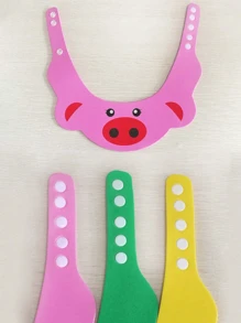 Czepek prysznicowy z motywem kreskówkowym, wodoodporny czepek do mycia włosów, miękki regulowany czepek prysznicowy EVA, czepek do mycia włosów do łazienki, przenośny czepek prysznicowy