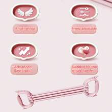 Angel Wings 6-Tube Adjustable Elastic Rope Stretcher, Used For Back Training, Shoulder/Leg Training, And Stretching Straps - Multicolor - View 9