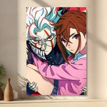 Framed Dandad Momo Ayase Anime Poster - Vibrant Wall Art,  , Perfect For Bedroom, Living Room, Or Hallway Decor, Anime Room Decoration | Vibrant Anime Poster | Detailed Character Design, Anime Wall Art