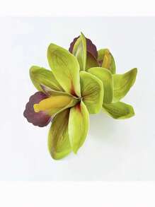 1 Pc Women's Oversized Tropical Flower Hair Clip, Boho Style Faux Orchid Alligator Hair Clip Hair Accessory For Beach, Travel, Vacation, Everyday Outfit, Bangs Clip, Can Be Used To Decorate Dresses And Bags Claw Clips Hair Claws Hair Barrettes, School Stuff