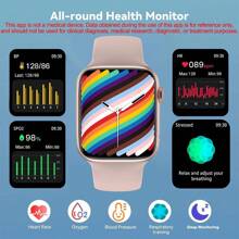 Microwear Unisex Sports Smart Watch, Multi-Function Smartwatch For Men Women With Wireless Call Receiver /Wireless Music, Multiple Sports Modes,Message Reminder, Sedentary Reminder,Pedometer,Suitable For Android And IPhone,Upgrade Version