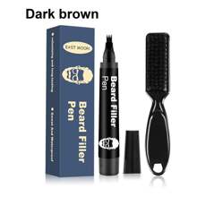 Beard Filling Pen Removable Easy-To-Use Filling Pen Easily Create Thick Beard Hairline