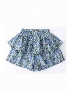 Girls Shorts Skirt, Thin Fabric, Children Shorts Outerwear Skirt, Toddler Half Body Skirt, Summer