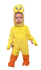 Ciao Tweety Looney Tunes Costume Disguise Official Girl (Size 2-3 Years)