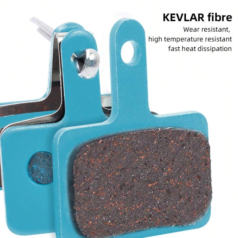 Mountain Bike Disc Brake Pads, Compatible With Shimano M355 Disc Brake System - Blue - View 1