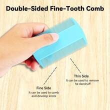 3pcs/Set - Baby Hair Brushes And Silicone Baby Cradle Cap Brushes Set, For Newborn And Toddlers - Natural Soft Goat Hair - Ideal For Cradle Cap - Perfect Baby Registry Gift - Multicolor - View 4