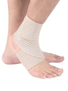 1pc Adjustable Ankle Support Wrap, Football Sports Ankle Brace With Compression Gym Accessories - Multicolor - View 14