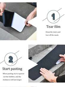 楼梯防滑条防水耐磨防滑胶带台阶踏步楼梯防滑贴，适用于楼梯防滑，家居必需品，送给家人和朋友的最佳礼物，家居摆设，家居必需品