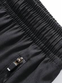 3 pièces Shorts amples et décontractés pour hommes, convenant aux sports d'extérieur, design minimaliste, été - Multicolore - Voir 2