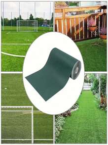 1 Roll Of Lawn Tape, Lawn Tape, Non-Woven Seam Tape, Self-Adhesive Seam Sports Field Lawn Tape, Artificial Turf, Seam Tape, Splicing Single-Sided Tape, Kindergarten Gymnasium Football Field Simulation Grass High-Viscosity Tape, Suitable For Schools, Kindergartens, Etc. - Green - View 9