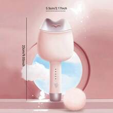 迷你可爱卷发器，32 毫米（1.25 英寸）陶瓷电气石便携式卷发器，带三个温度控制，卷发造型工具 - 英規插(220-240V) - 查看 8