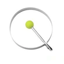 1pc Stainless Steel Anti Stick Egg Ring Mold, An Essential Tool For Making Pancakes And Frying Eggs In RV Kitchens, No Need To Charge - Multicolor - View 13