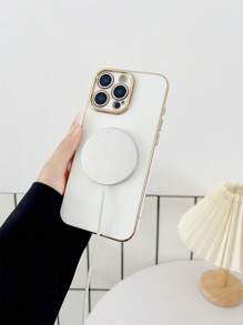 电镀手机壳适用于 16E、15 ProAMX、S24、S25、S23、S22、S21、A11、A12、A13、A14、A53、A54、OPPO A54、Vivo Y21、Redmi Note 9 Pro - 白色 - 查看 4