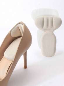 1 paire de coussinets de talons pour chaussures trop grandes pour hommes et femmes. Rembourrage pour talon afin d'améliorer le confort et l'ajustement des chaussures. Empêche le glissement du talon et les ampoules pour les talons hauts des femmes et les baskets des hommes en été