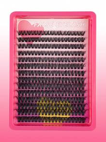 280 peças de cílios postiços individuais, extensão de cílios postiços, 30D/40D, comprimento misto, faça você mesmo, clusters de cílios, clusters de cílios, cílios individuais, cílios, cílios postiços - D - Ver 5