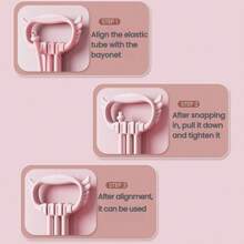 Angel Wings 6-Tube Adjustable Elastic Rope Stretcher, Used For Back Training, Shoulder/Leg Training, And Stretching Straps - Multicolor - View 8