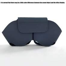 1 Funda para Air Pods Max - Funda protectora de PU mejorada para auriculares, anti-arañazos y anti-polvo, admite modo de reposo, estuche de viaje portátil