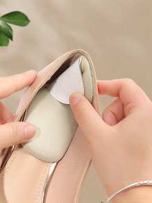 1 paire de coussinets de talons pour chaussures trop grandes pour hommes et femmes. Rembourrage pour talon afin d'améliorer le confort et l'ajustement des chaussures. Empêche le glissement du talon et les ampoules pour les talons hauts des femmes et les baskets des hommes en été