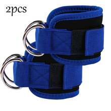 Fitness Ankle Straps-Ankle Strap For Cable Machine-Adjustable D-Ring,One Size Fit With Premium Padding, Glute Kickback Ankle Strap, Ankle Cable Straps For Workout, Booty Workout, Leg Extension, Hip Abductors & Lower Body Exercises.