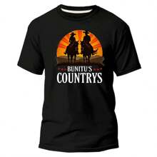 RODEIO BUNITU'S COUNTRYS COUPLE COUNTRY SHIRT 100% COTTON MEN'S SHIRT