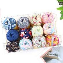 Premium Polyester T-Shirt Fabric Crochet & Knitting Yarn - 1Pc, 100G Each, 30m Length - Ideal For DIY Projects, T-Shirts, Slippers & Baskets, Fabric Strip Handmade Weaving Diy Bag, Shoe, Carpet, Organizing Basket Thread