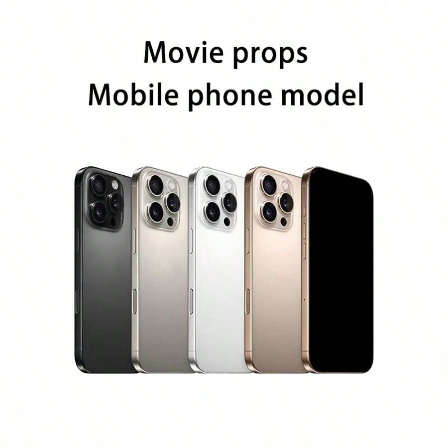 1 Stück 16 cm & 17,5 cm Modell-Spielzeug-Handy, großartiges Weihnachtsgeschenk, kann als Filmrequisite verwendet werden, nicht funktionsfähiges, dekoratives Handy