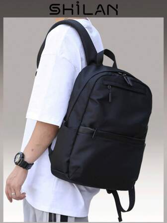 时尚运动超轻背包。大容量手提旅行包。这是一款具有实用功能的男士时尚背包，可用作笔记本电脑背包和休闲背包。适合工作、办公和商务场合。