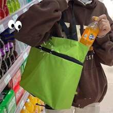 Foldable Wheeled Grocery Cart, Portable Waterproof Shopping Tote Bag