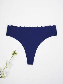 10 قطع من السراويل الداخلية للنساء على شكل قلوب هولولو، ملاءمة وأنيقة - متعدد الألوان - مشاهدة 3