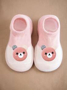 1 Pair Baby Socks Shoes Baby Toddler Shoes Non-Slip Baby Cartoon Animal Breathable Indoor Soft Bottom Shoes Children's Socks Shoes - Multicolor - View 4