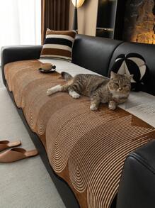 1PC Special-Shaped Leather Sofa Cushion Room Decoration Bedroom Light Luxury Senior Sense Four Seasons General Non-Slip Sofa Cover Can Be Washed Suitable For Living Room Bedroom Office Room Decoration Pet Anti-Dirty Sofa Cushion Couch Cover Sofa Covers Living Room Decor
