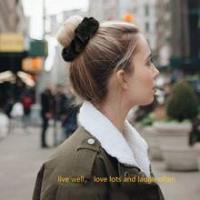 1/3pcs-Multi-Functional Hair Tie Storage Pouch - Portable Money Hider & Organizer, Non-Waterproof, Zippered Scrunchie Elastic Hair Tie With Secret Pocket For Keys, Cash, Headset, Accessory Storage - Fashionable Polyester Hair Band Accessory, Large Capacity Makeup Organizer Makeup Case, For Lipstick, Brush, Skincare, Mobile Phone, Coin, Small Items, For Home, Gift, Vacation And Festival Halloween Christmas Multifunctional Use,Boho Vibes Home Bathroom Decor Fall Decor Back To School - Multicolor - View 9