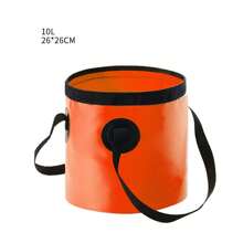 Collapsible Bucket, 5 Gallon Portable Folding Water Container For Travelling, Camping, Hiking, Fishing, Gardening