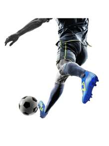 Men's Football Boots Low Top Soccer Shoes - Dark Blue - View 8