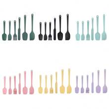 6pcs Silicone Baking Set - Silicone Spatula, Silicone T-Shaped Spatula, Silicone Basting Brush. Versatile Heat-Resistant Baking Set - Multicolor - View 12