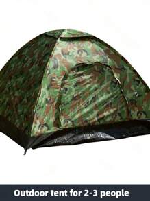 Outdoor Camping, Outdoor Tents, Travel Tents, Portable Tents,Outdoor Camping Tent For 2-3 People - Portable Windproof Waterproof Lightweight Tent, Easy To Set Up, All-Season Use - Best Seller