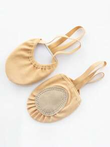 Dance Shoes Canvas Half Sole Ballet DanceHigh Stretch Canvas Fabric Gymnastics Dancing Shoes