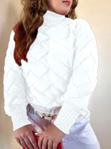 Women Sweaters - White - View 1